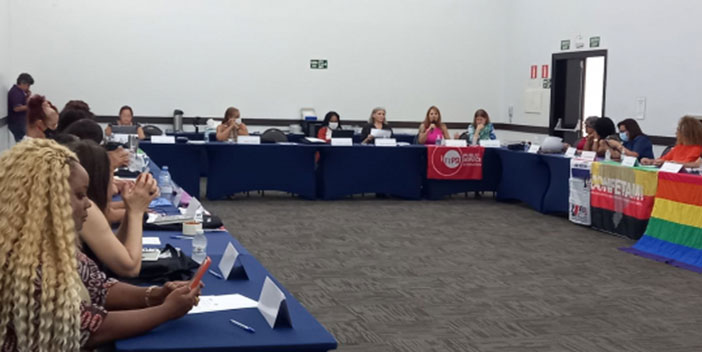 Mulheres sindicalistas do serviço público de todo o Brasil afirmam luta pela ratificação da Convenção 190 da OIT
